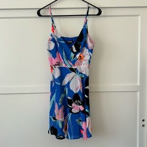 Express Floral Mini Dress Size XS